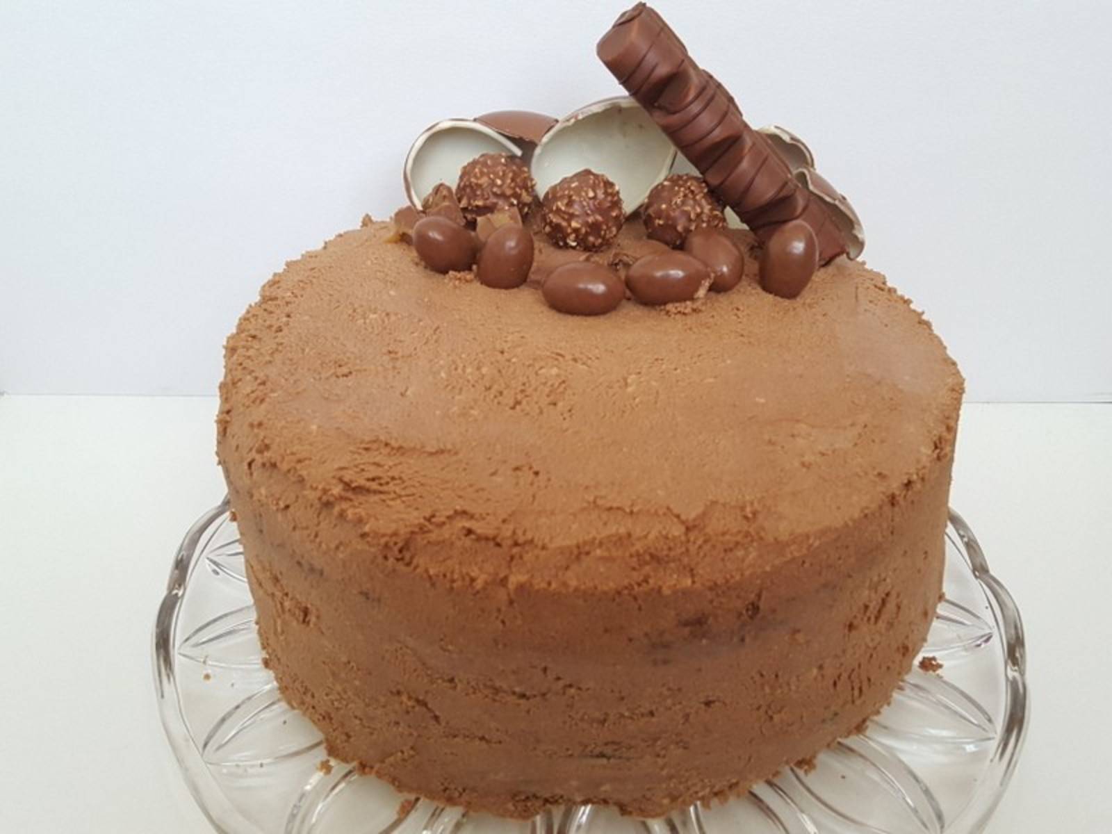 Torte mit Schokoganache