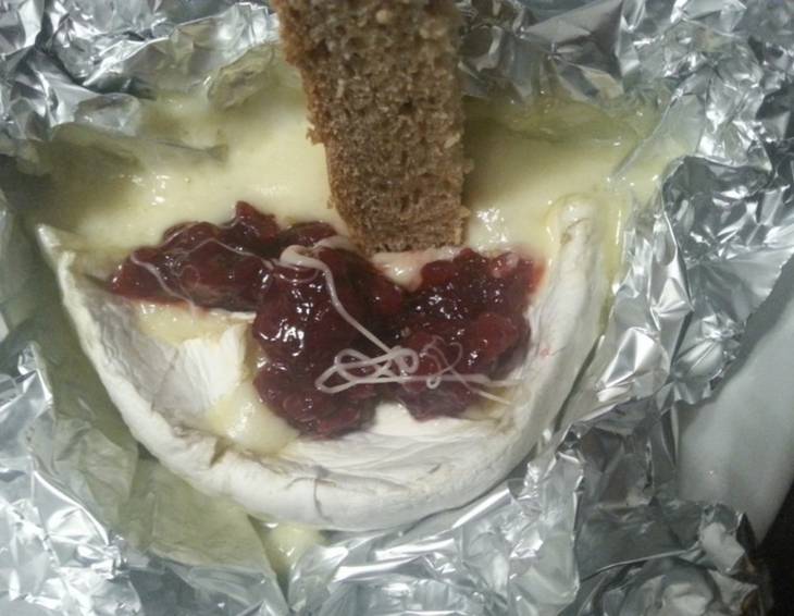 Heißer Camembert zum dippen Heißer Camembert zum dippen