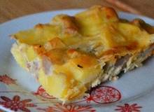 Schwarzwurzelauflauf mit Speck und Kartoffeln Schwarzwurzelauflauf mit Speck und Kartoffeln