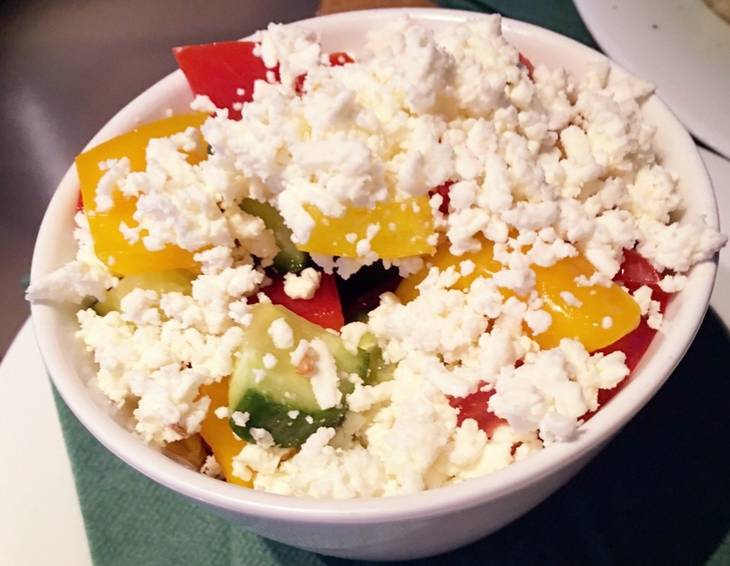 Schafskäsesalat Schafskäsesalat