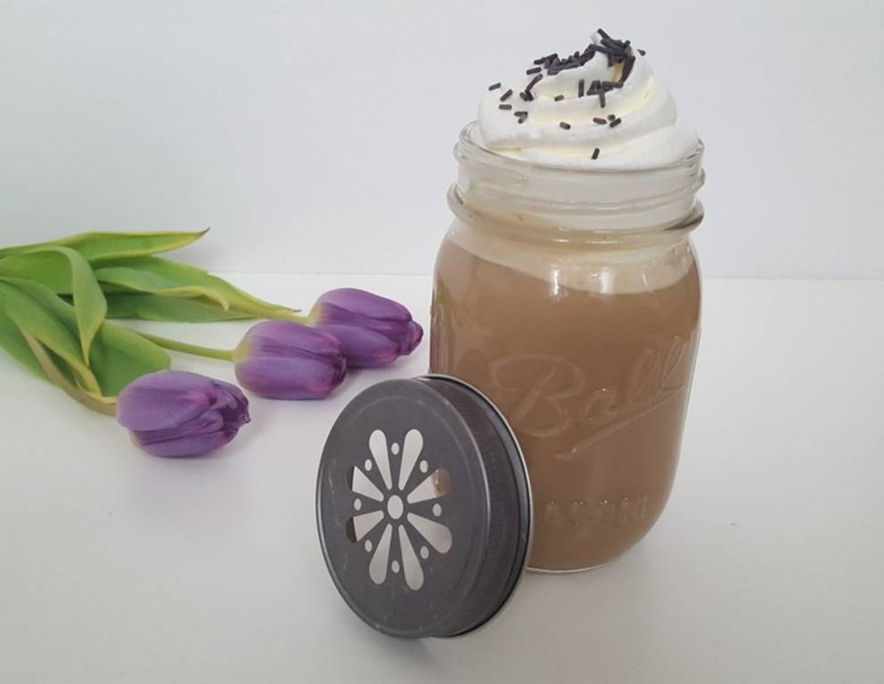 Schokoladenshake mit Schuss Schokoladenshake mit Schuss