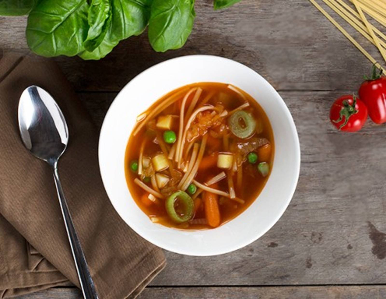 Gemüsesuppe à la Minestrone Rezept