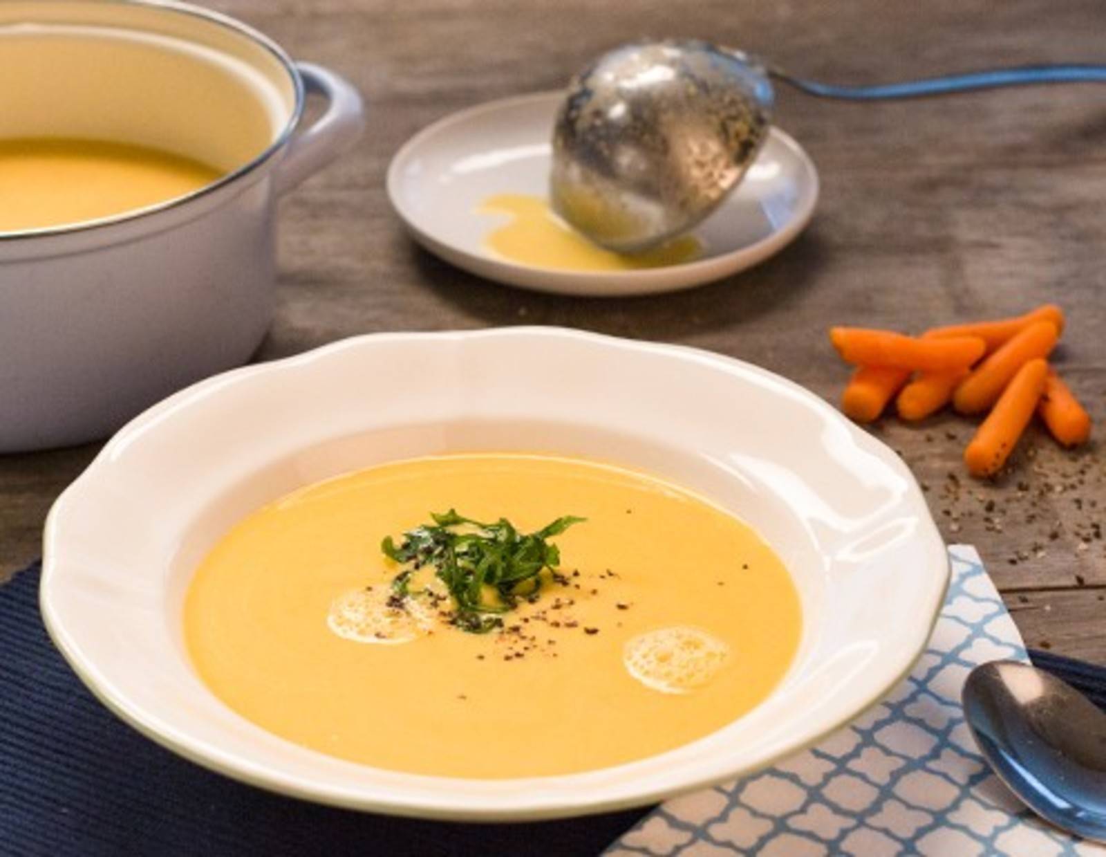 Karotten Ingwer Suppe Rezept