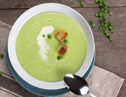 Cremige Erbsensuppe Cremige Erbsensuppe