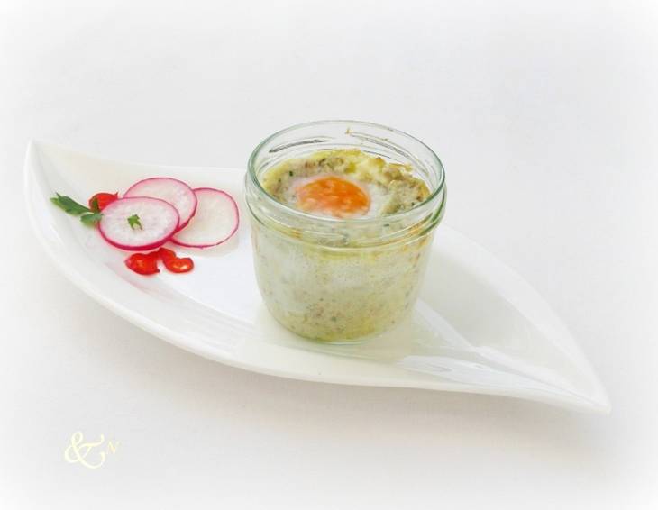 Eier mit Gorgonzola Eier mit Gorgonzola