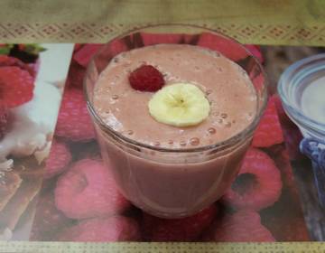 Himbeer Bananen Smoothie Himbeer Bananen Smoothie