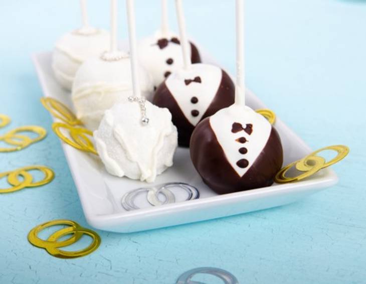 Hochzeit Cake Pops