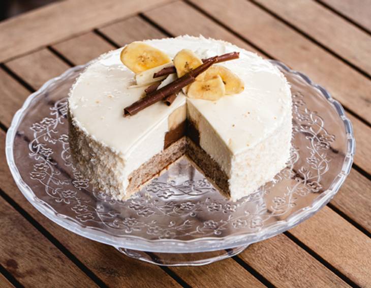 Bananen-Kokos-Torte