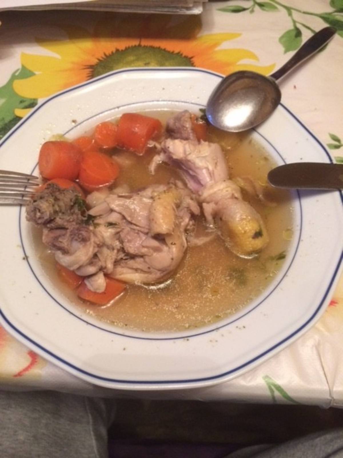 Hühnersuppe