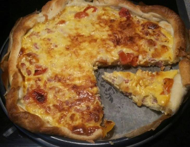 Schnelle Quiche