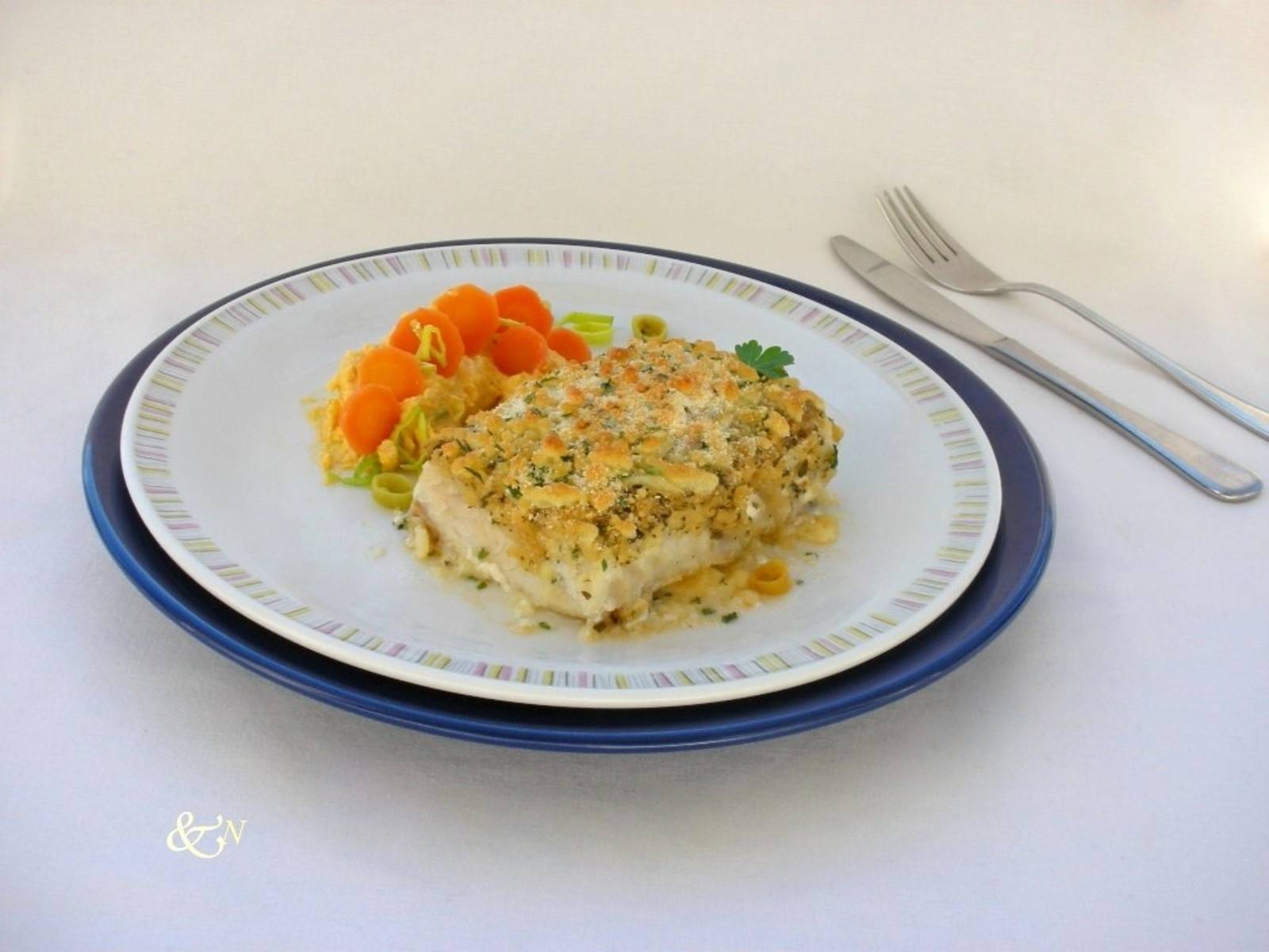 Überbackenes Fischfilet Rezept - ichkoche.ch