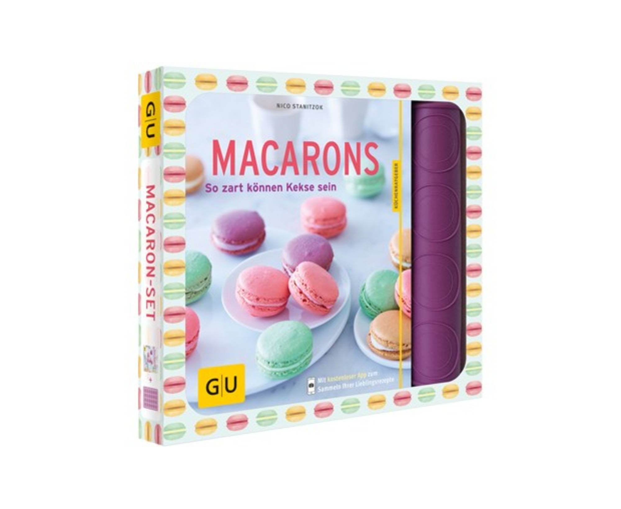 Macarons mit Silikonbackmatte im Set / GU Verlag