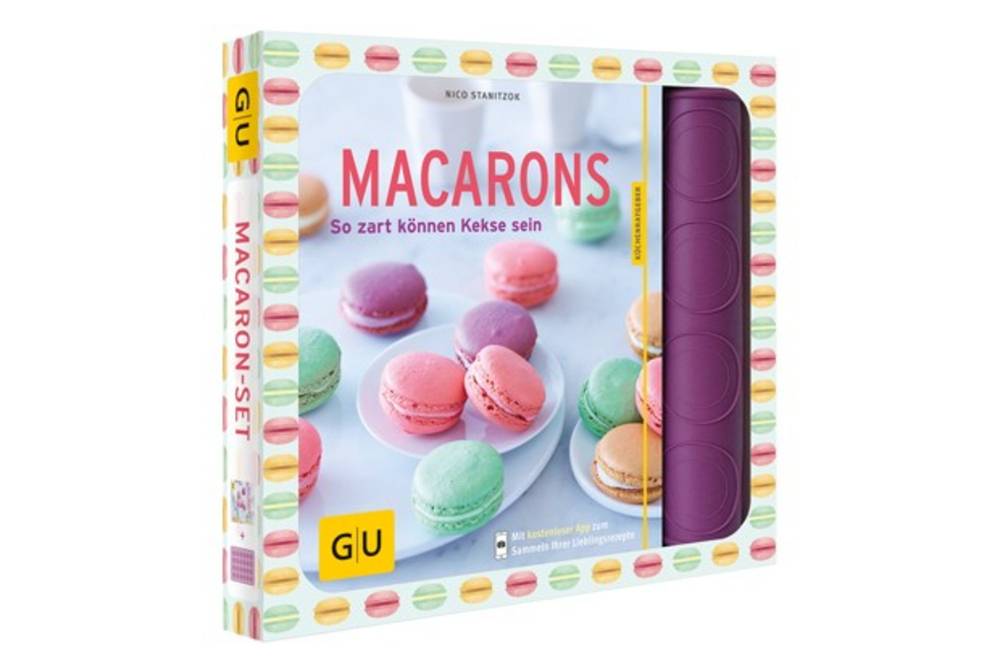 Macarons mit Silikonbackmatte im Set / GU Verlag