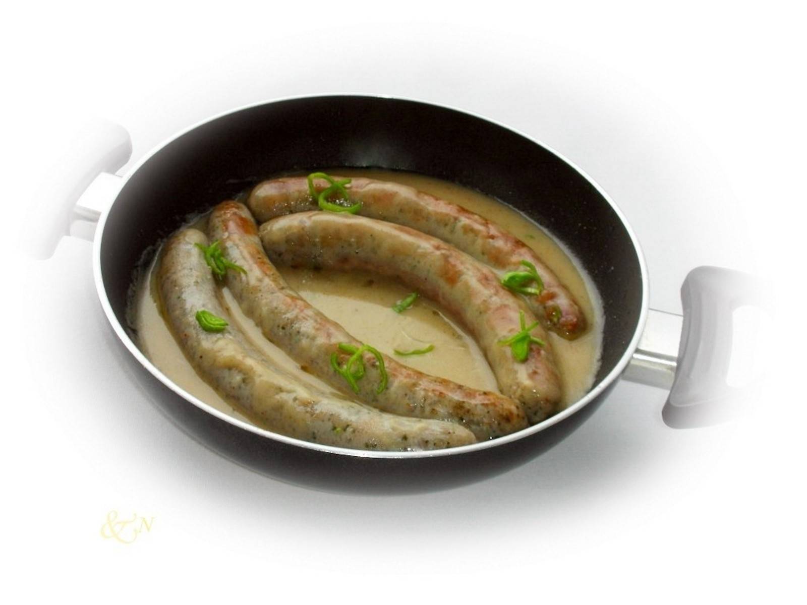 Bratwurst in Biersauce Rezept - ichkoche