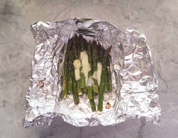 Spargel aus dem Backofen Spargel aus dem Backofen