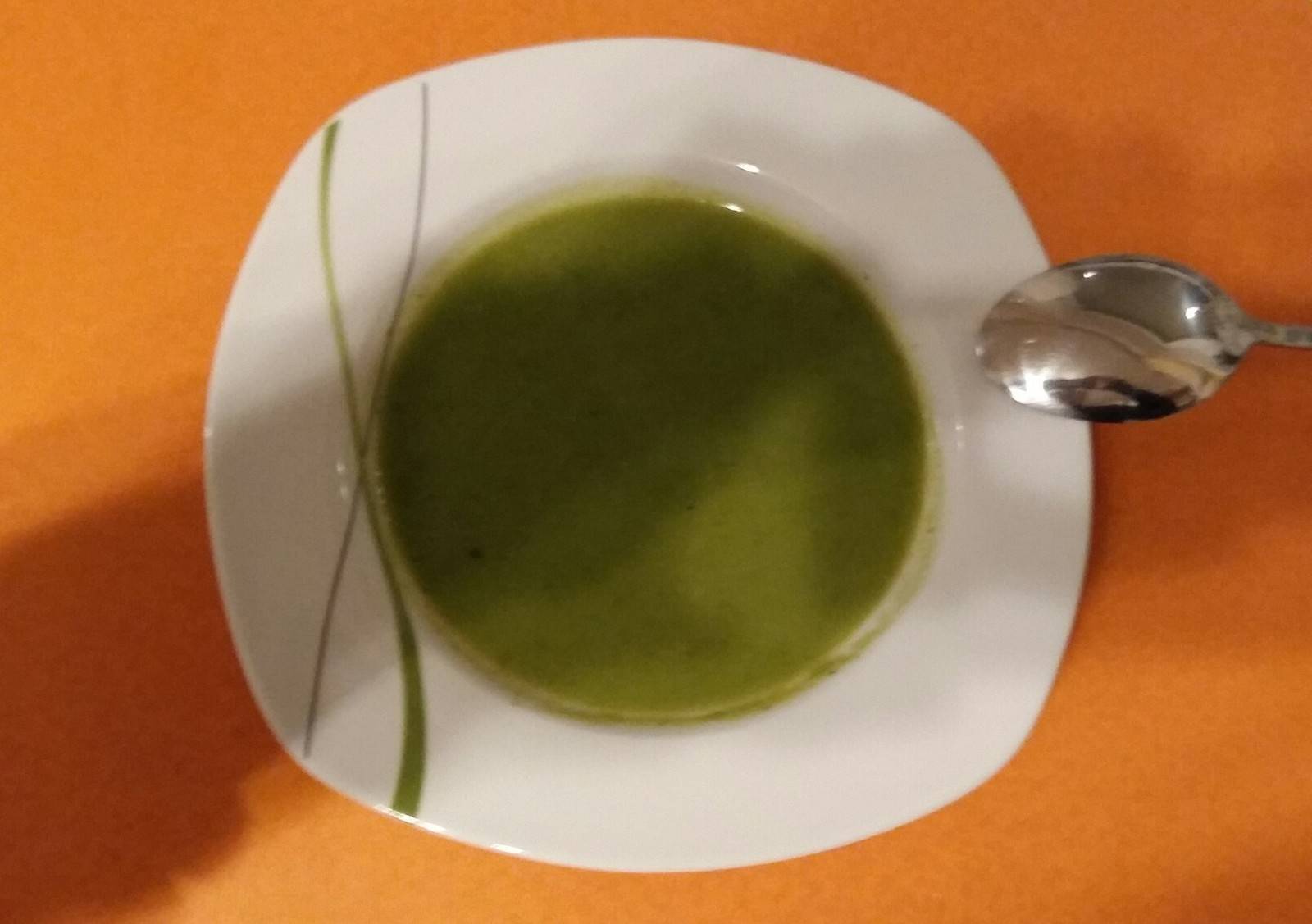 Brokkoli-Fisolen-Suppe