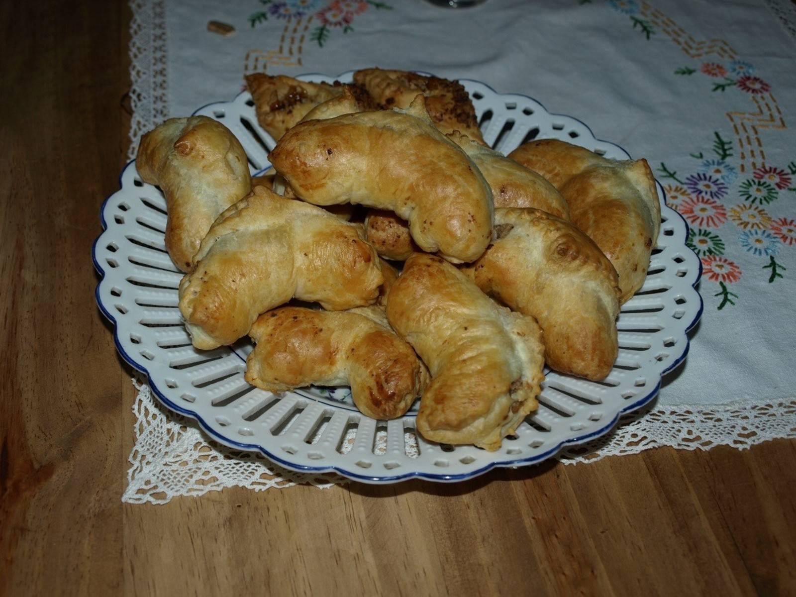 Schnelle Nusskipferl