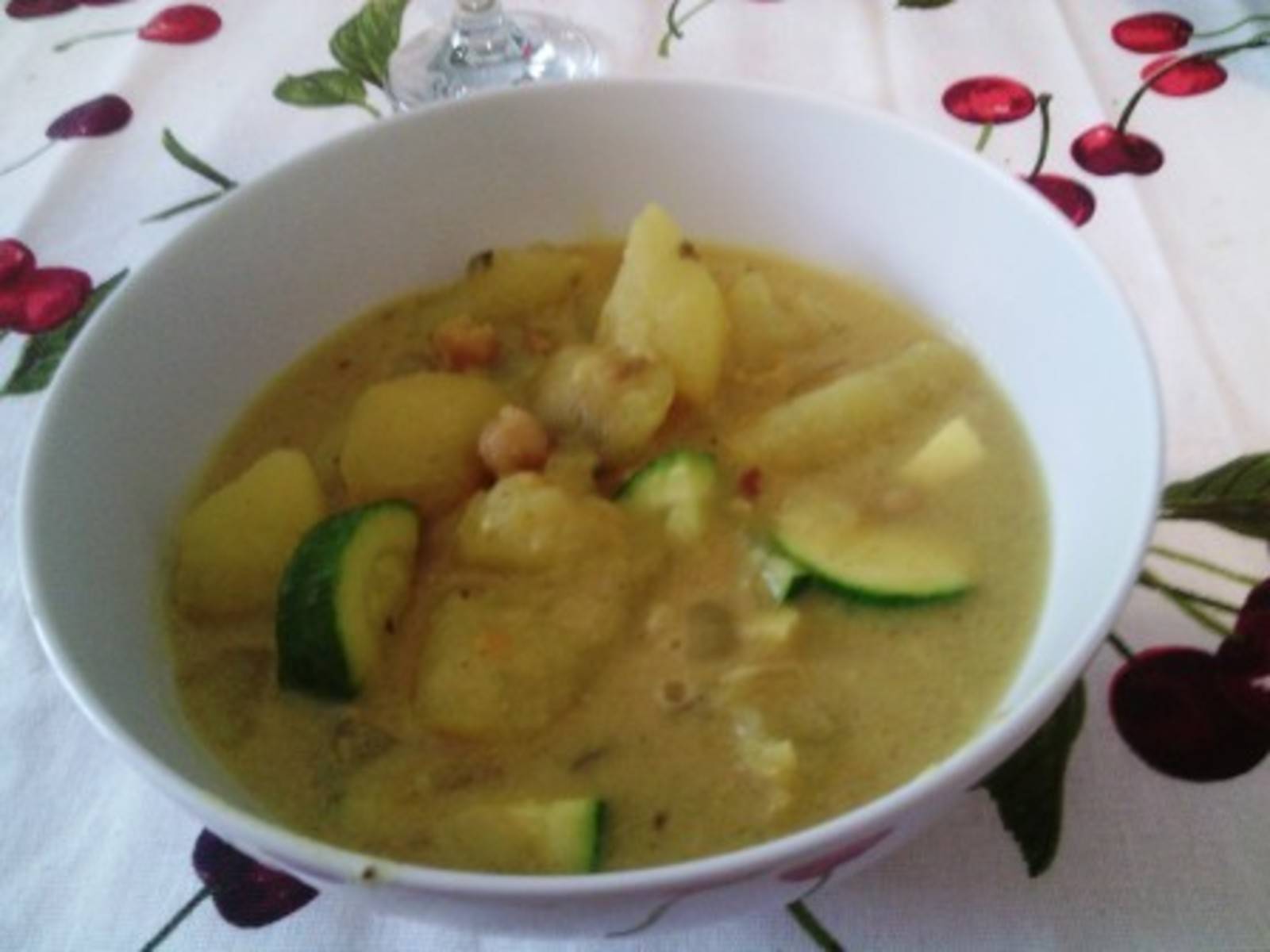 Erdäpfelcurry