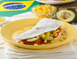 Gefüllte Tapioka-Crêpes Gefüllte Tapioka-Crêpes