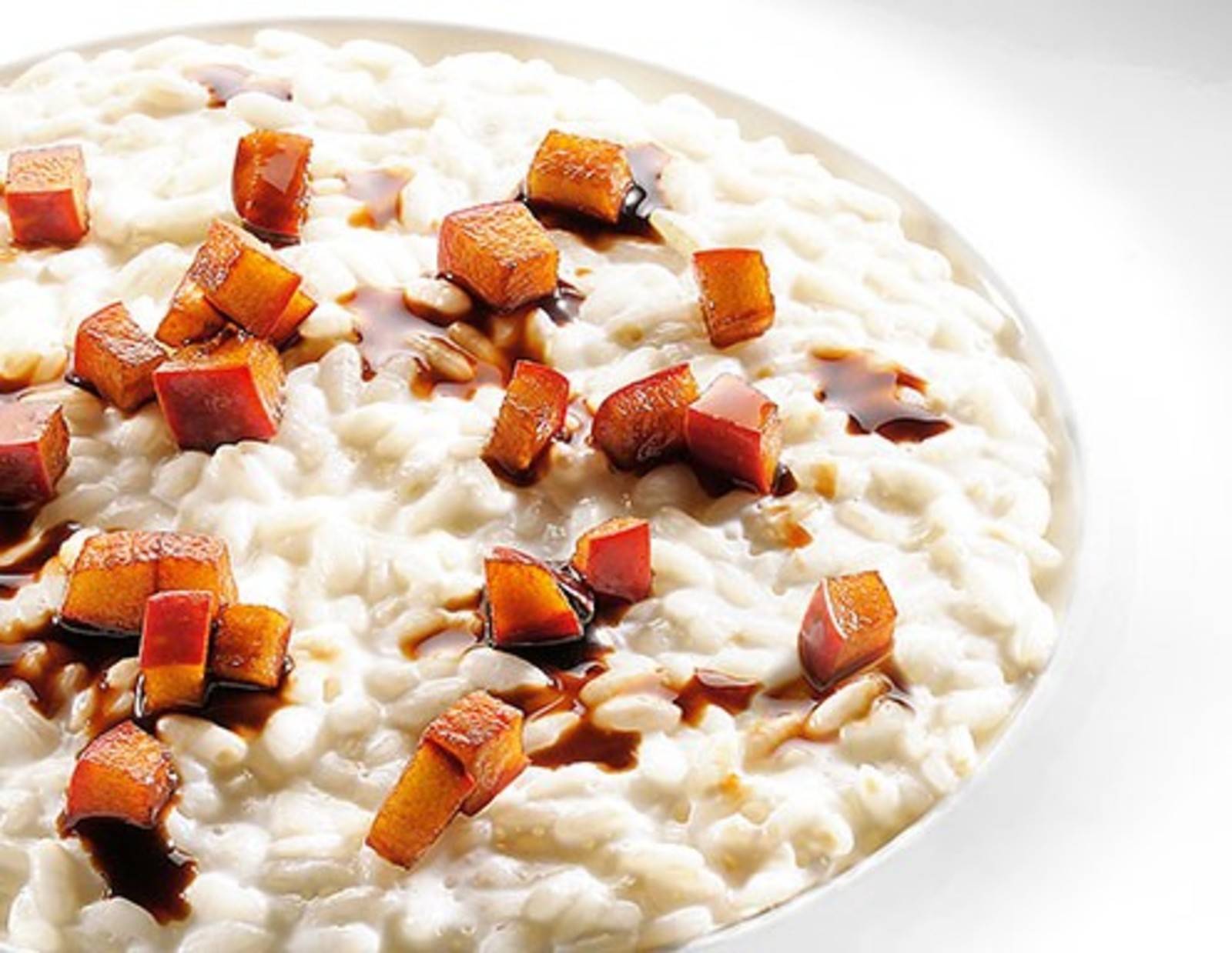 Risotto mit Äpfeln und Aceto balsamico Rezept