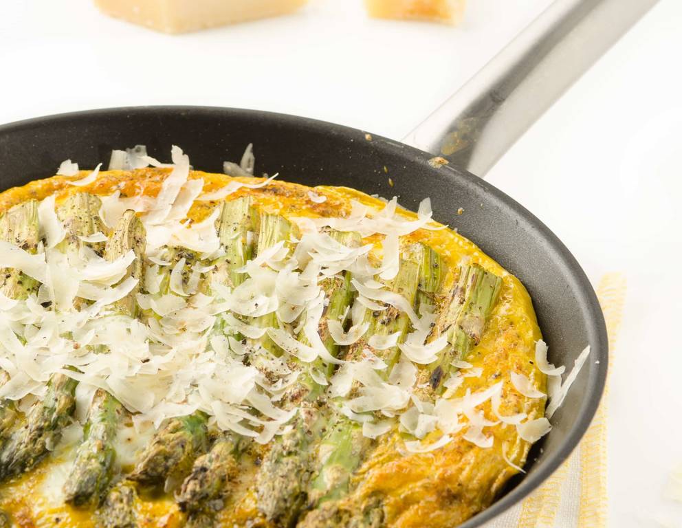 Spargelomelett Spargelomelett