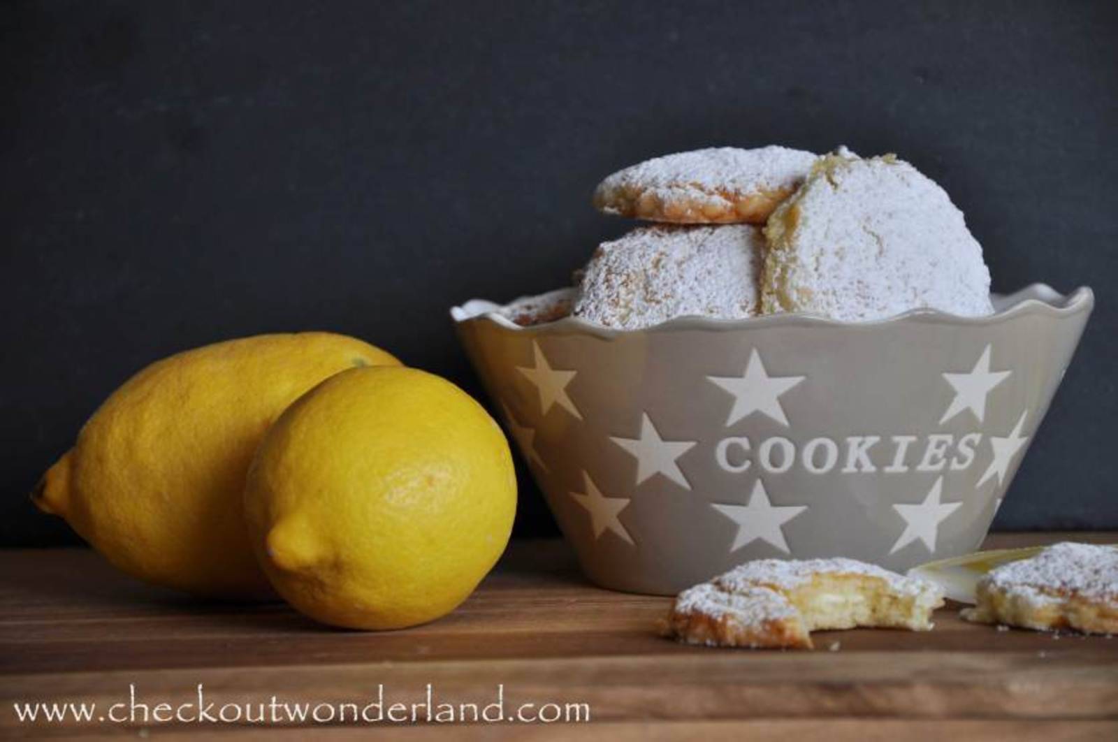 Lemon Curd Cookies mit Frischkäse
