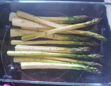 Spargel aus dem Backrohr Spargel aus dem Backrohr
