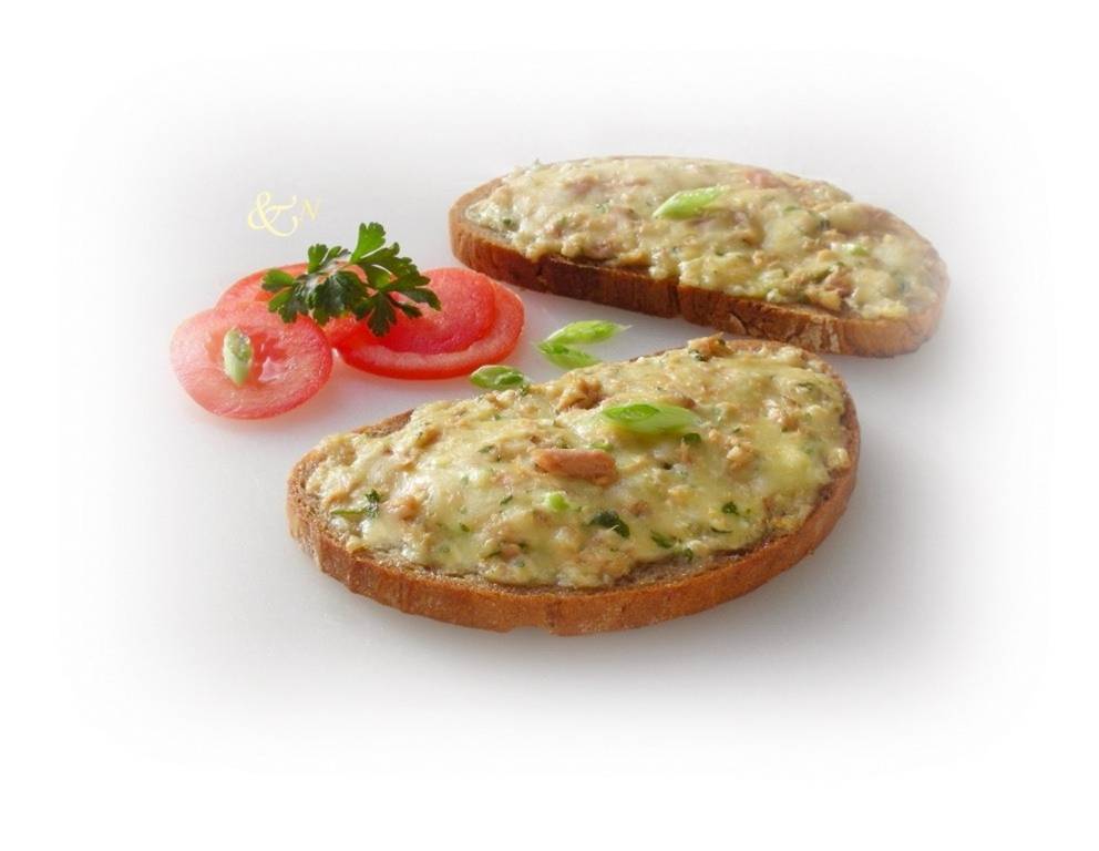 Überbackene Thunfischbrote Überbackene Thunfischbrote