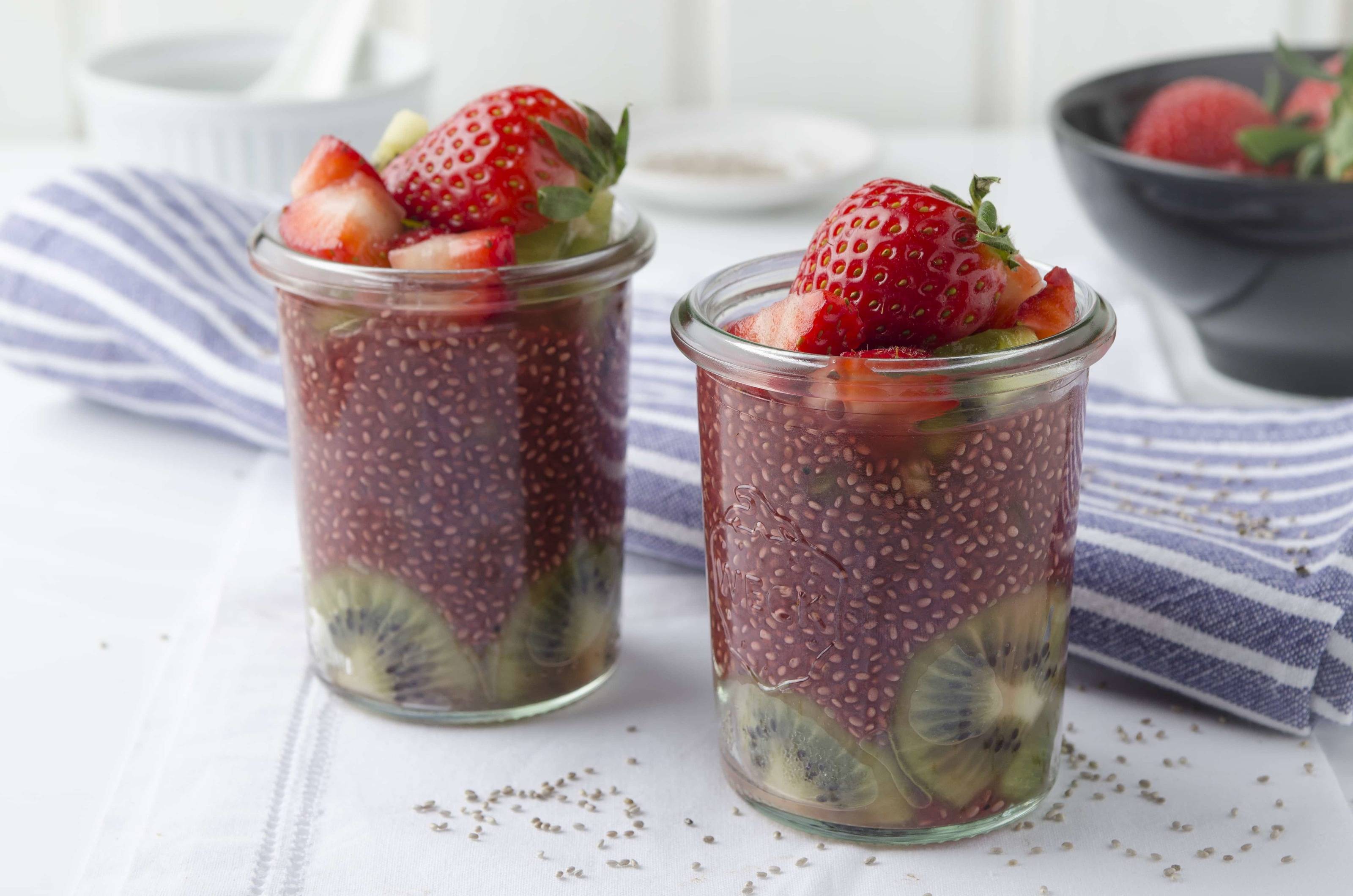 Erdbeer-Chia-Pudding Rezept