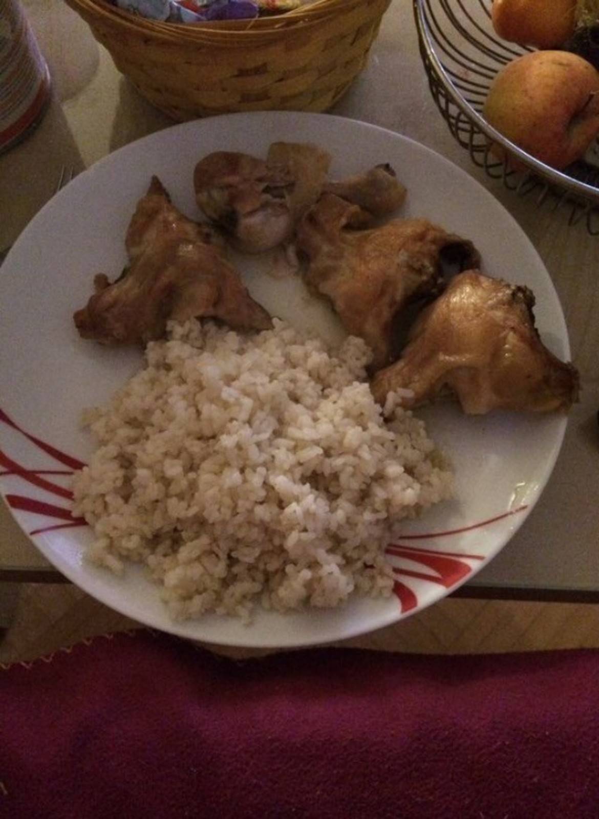 Huhn mit Reis