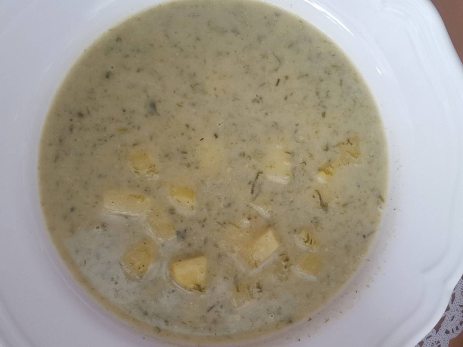 Bärlauchcremesuppe mit Kartoffeln Rezept - ichkoche.de