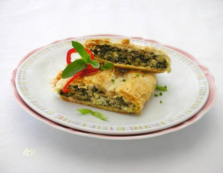 Griechischer Spinatstrudel Griechischer Spinatstrudel