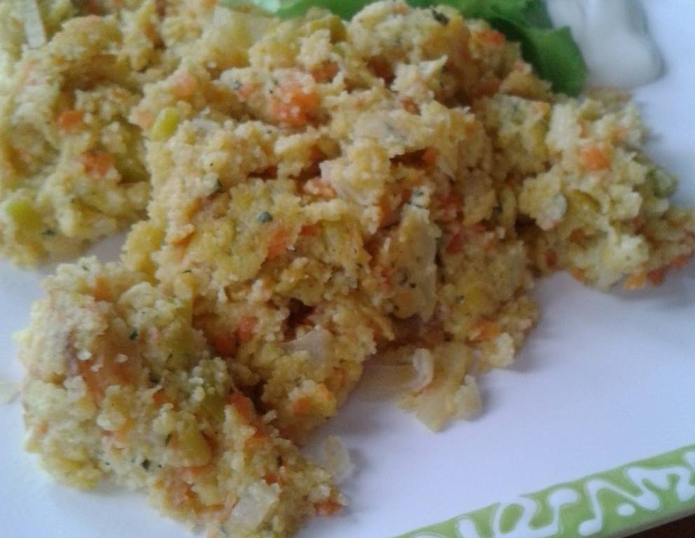 Polenta-Gemüseschmarren Polenta-Gemüseschmarren