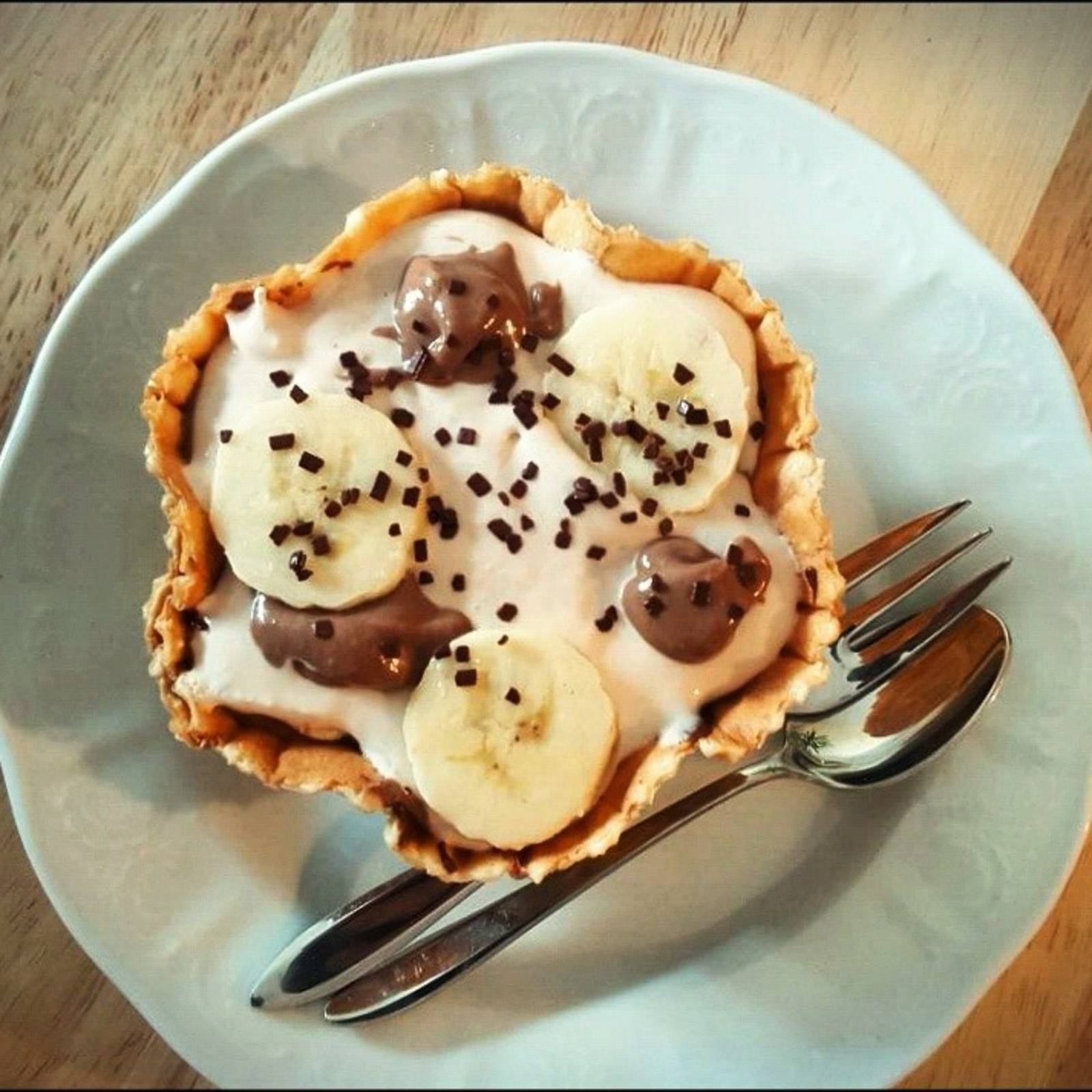 Nutella-Bananen-Creme
