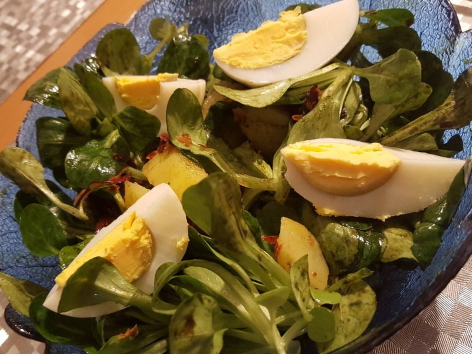 Weisser und grüner Stangenspargel mit Orangen-Dressing, Gambas, Rezept ...