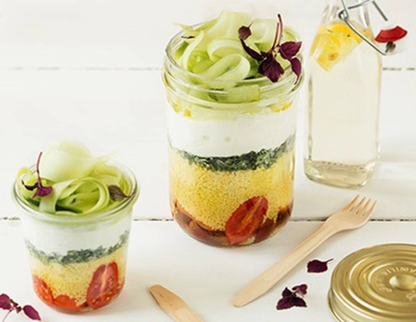 Couscous-Salat to go Rezept - ichkoche.de Couscous-Salat to go Rezept - ichkoche.de