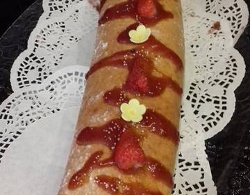 Erdbeerroulade