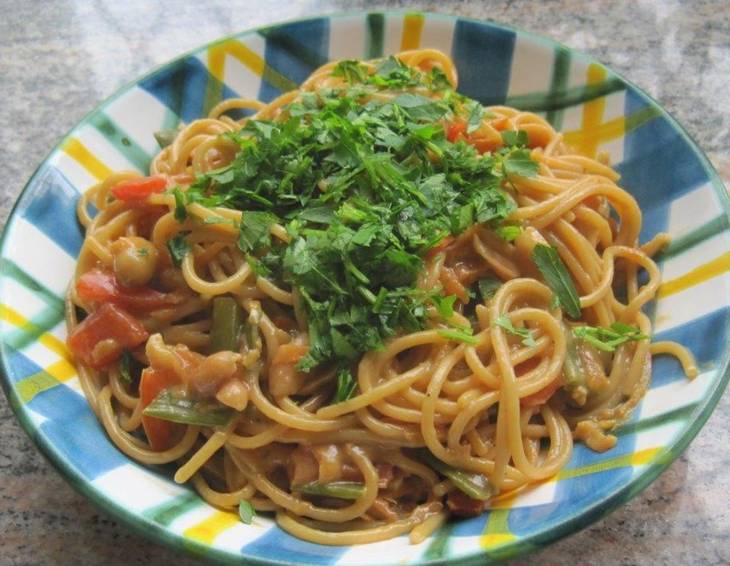 One Pot Pasta Asia Style One Pot Pasta Asia Style