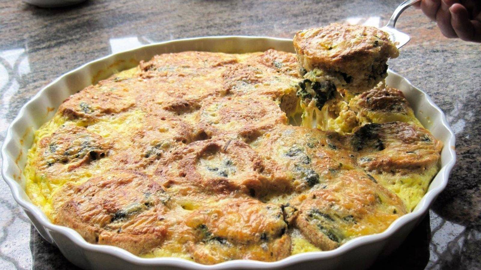 Überbackene Spinat-Feta-Schnecken Rezept - ichkoche.ch