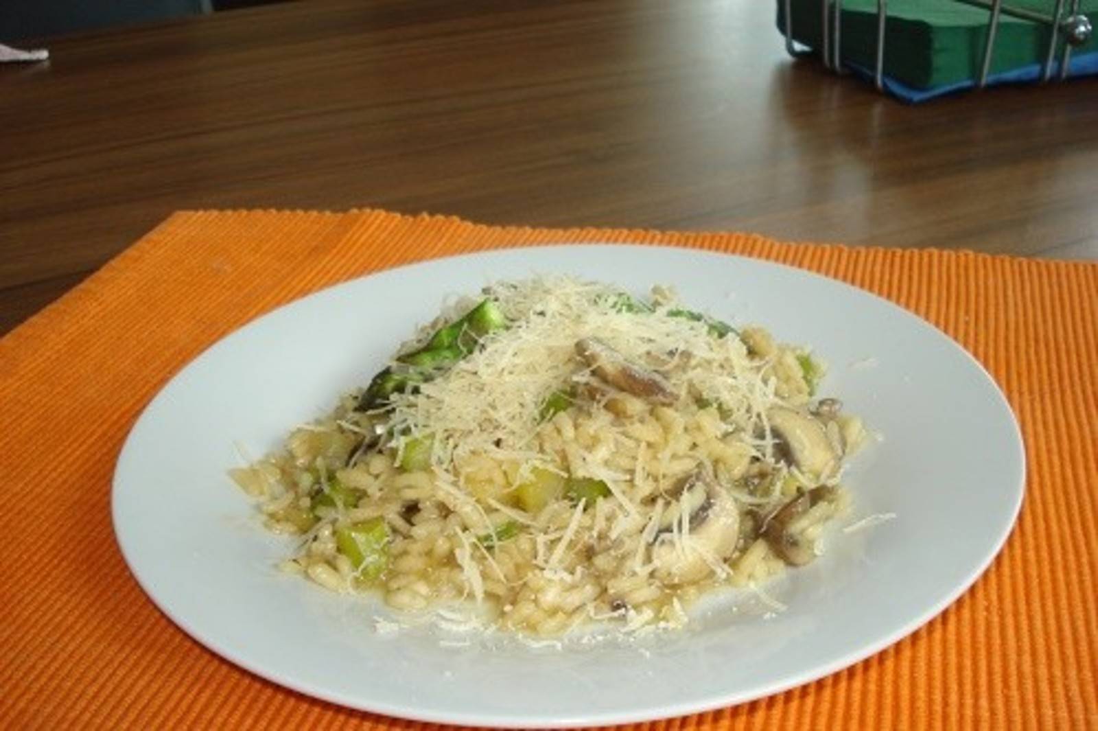 Spargel-Zucchini Risotto Spargel-Zucchini Risotto