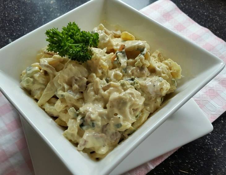 Bacon-Curry Erdäpfelsalat Bacon-Curry Erdäpfelsalat