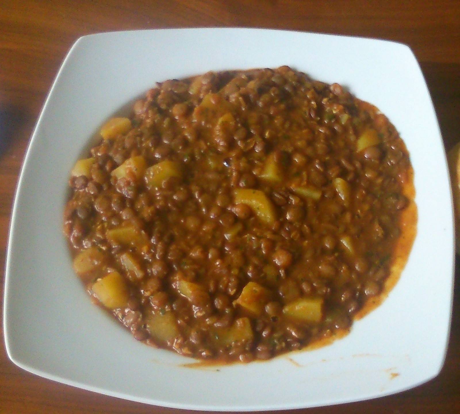 Veganes Linsengulasch