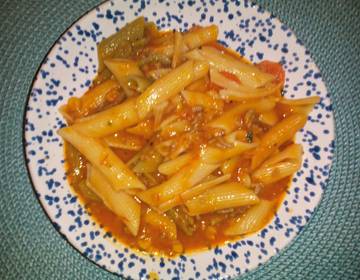Penne all'arrabbiata Penne all'arrabbiata