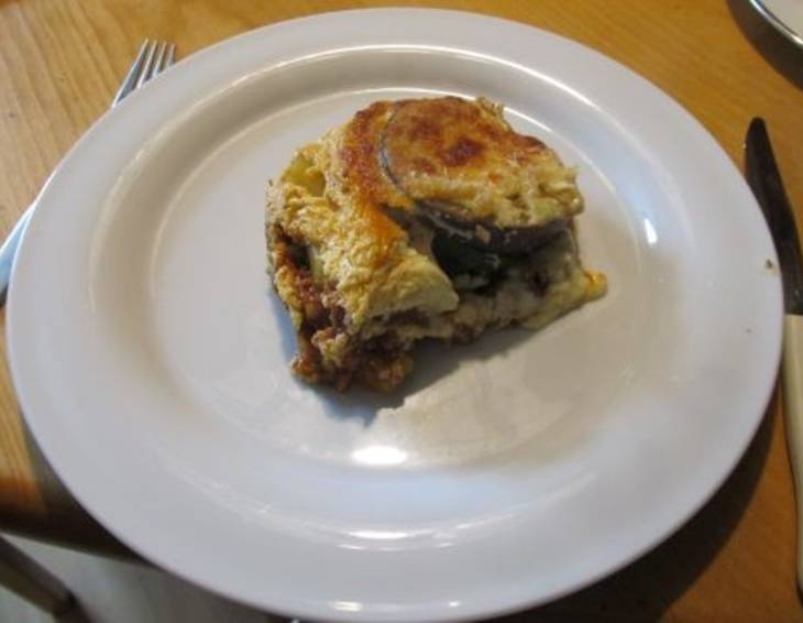 Melanzaniauflauf Melanzaniauflauf