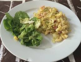 Krauthörnchen mit Speck Krauthörnchen mit Speck