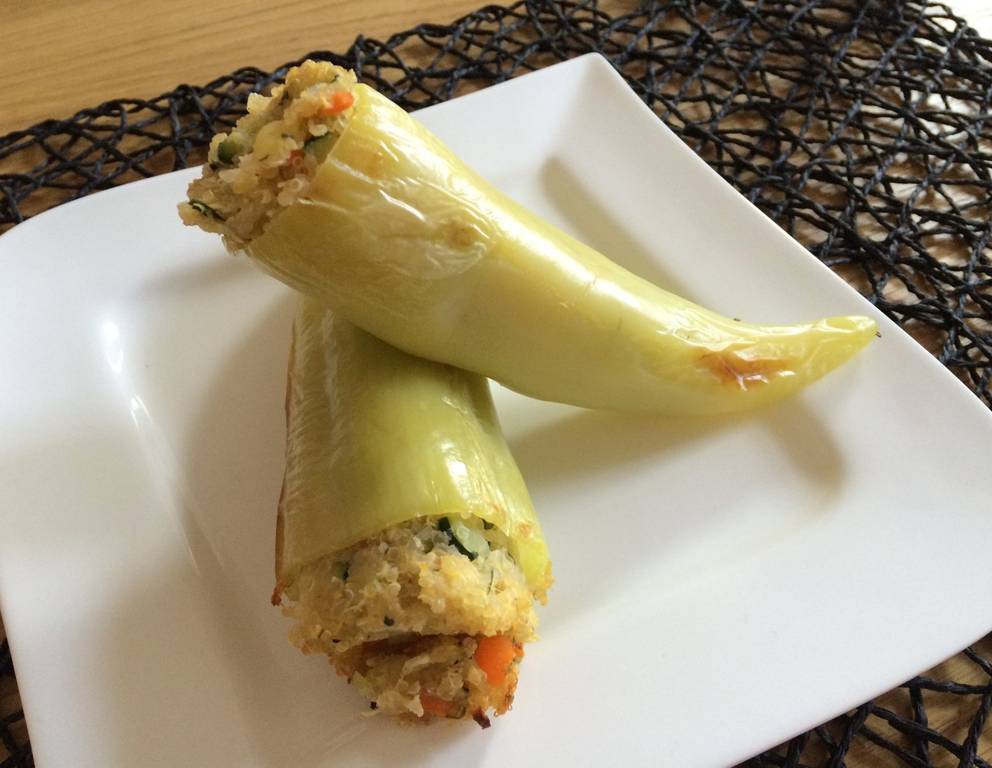 Paprika mit Quinoafülle Paprika mit Quinoafülle