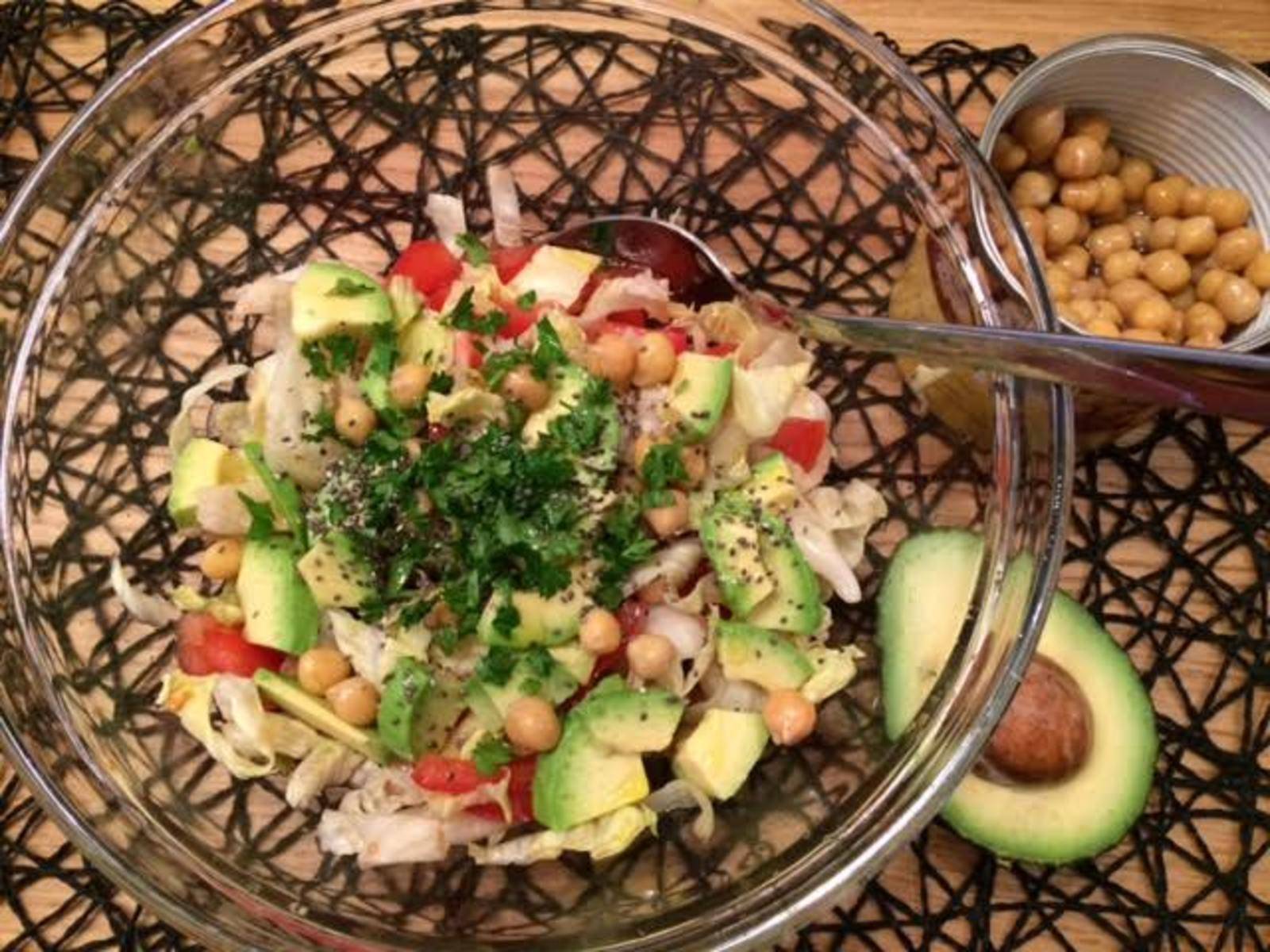 Avocado-Kichererbsensalat