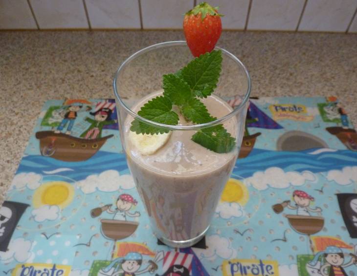 Soja-Drink mit Obst Soja-Drink mit Obst