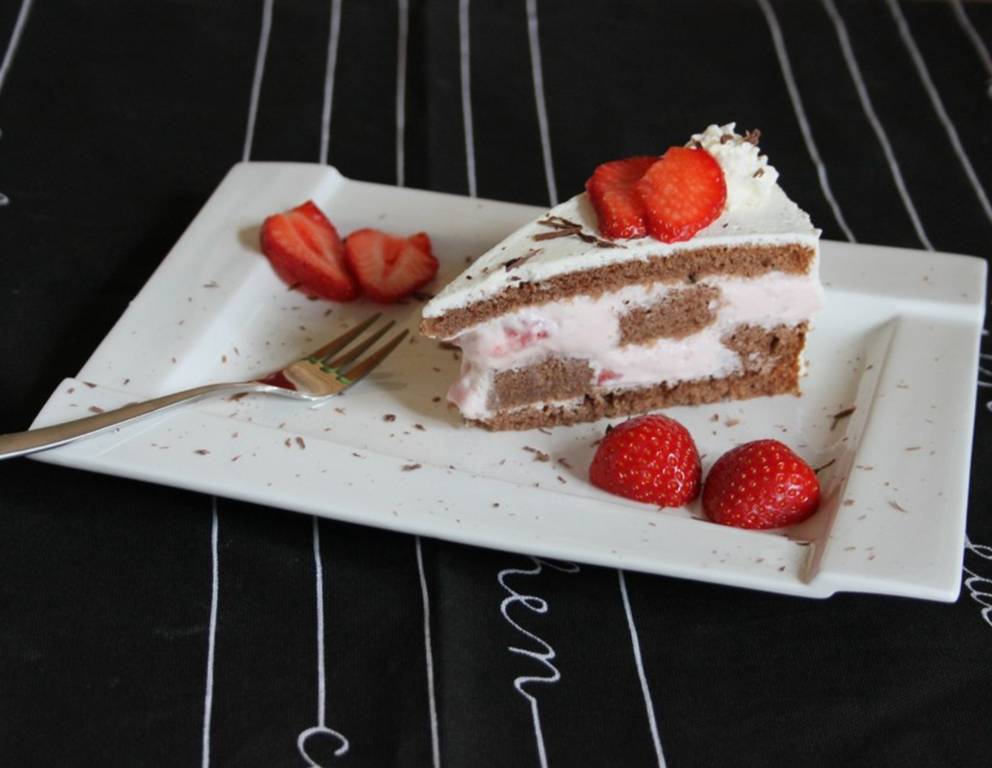 Schachbretttorte Schachbretttorte