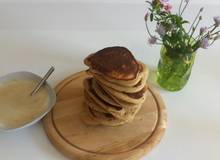 Bananen-Haferflocken Pancakes